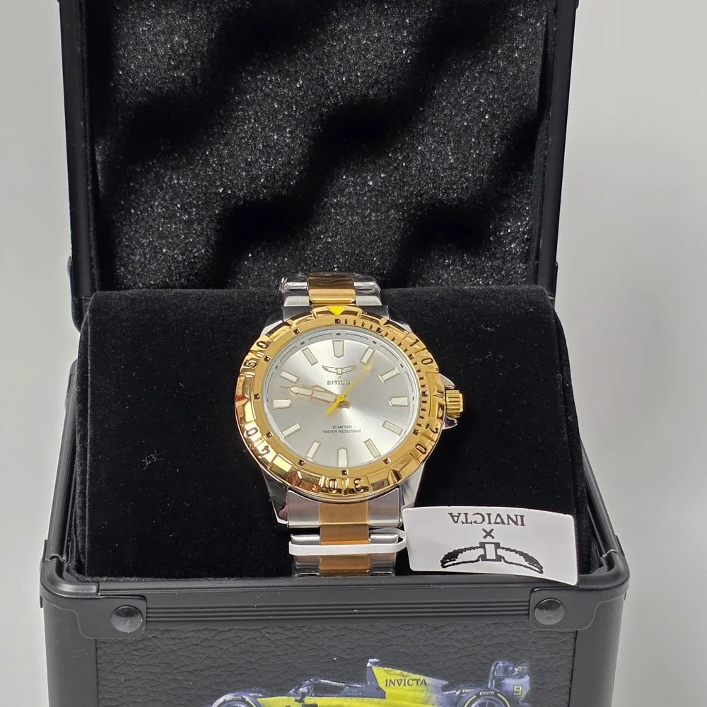 New Invicta Specialty I by Invicta Men's Watch 42mm Steel Aluminum Box Included